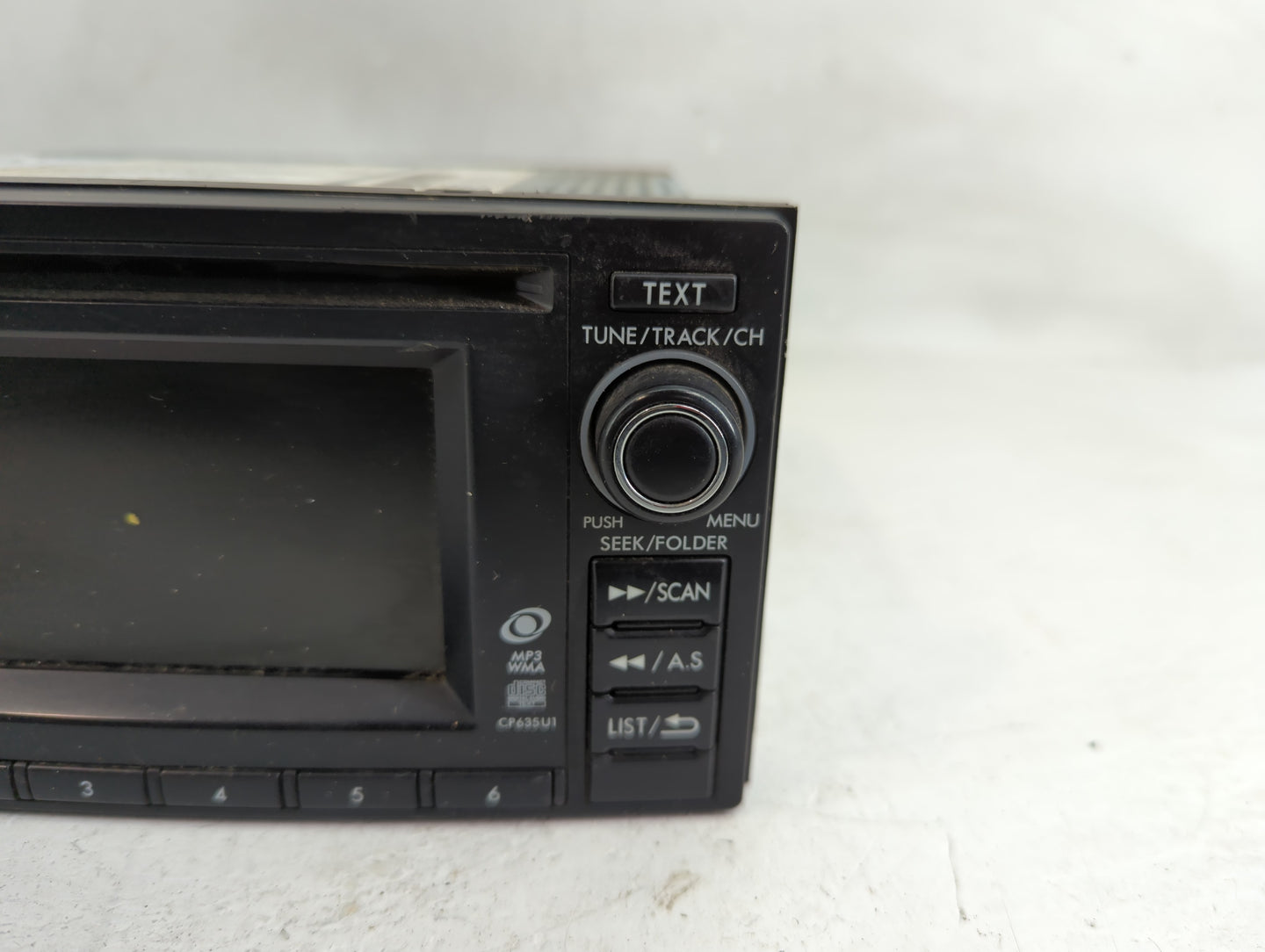 2012 Subaru Forester Radio AM FM Cd Player Receiver Replacement P/N:86201SC630 Fits OEM Used Auto Parts - Oemusedautoparts1.
