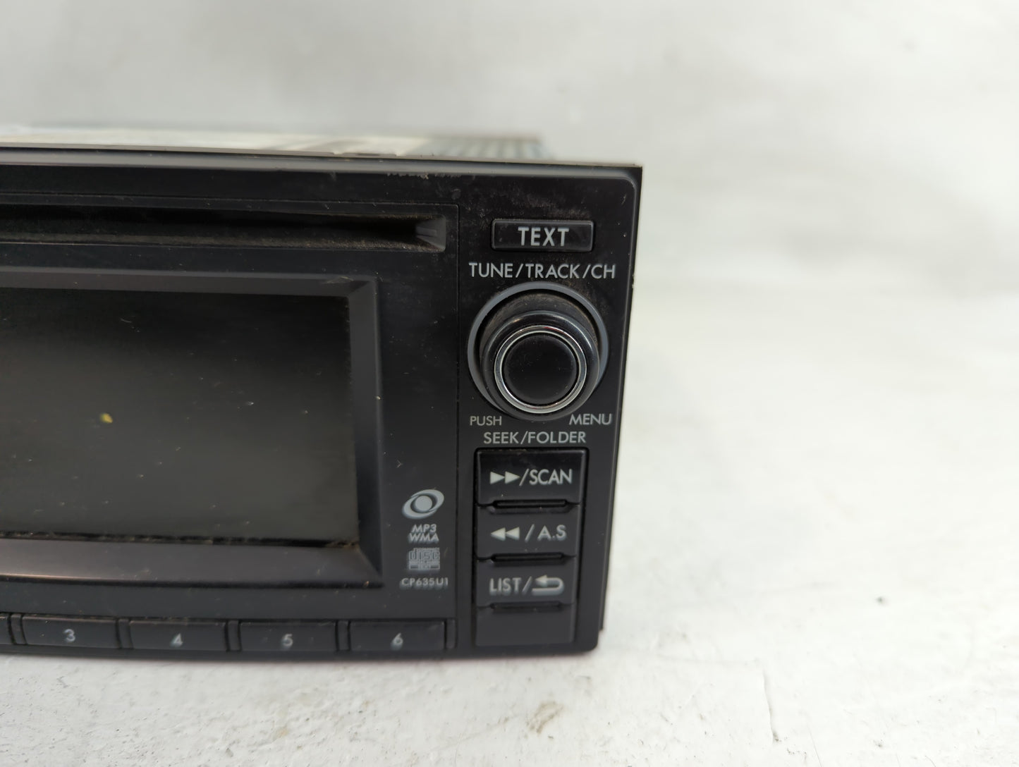 2012 Subaru Forester Radio AM FM Cd Player Receiver Replacement P/N:86201SC630 Fits OEM Used Auto Parts - Oemusedautoparts1.
