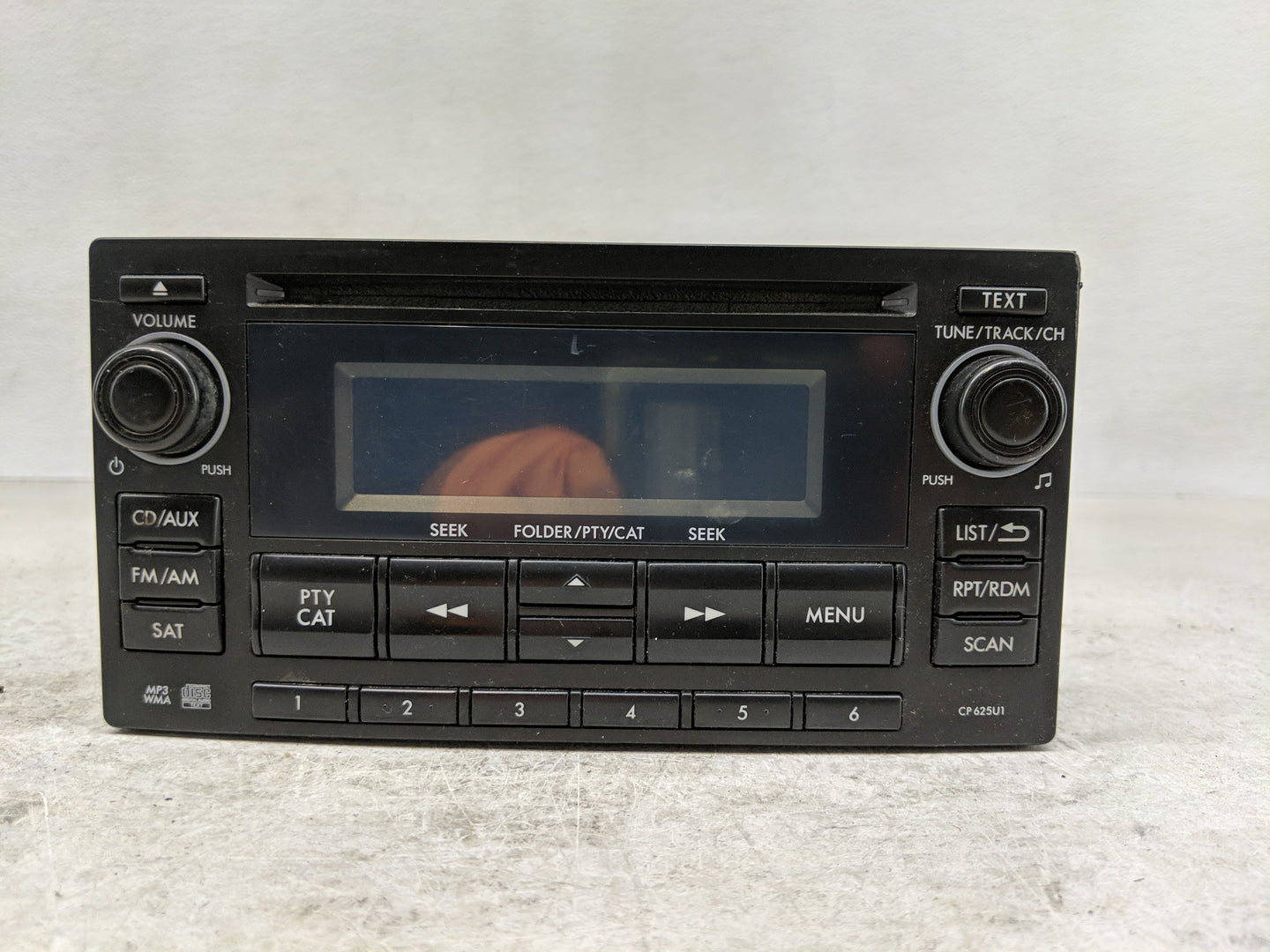 2012 Subaru Forester Radio AM FM Cd Player Receiver Replacement P/N:86201SC620 Fits OEM Used Auto Parts - Oemusedautoparts1.