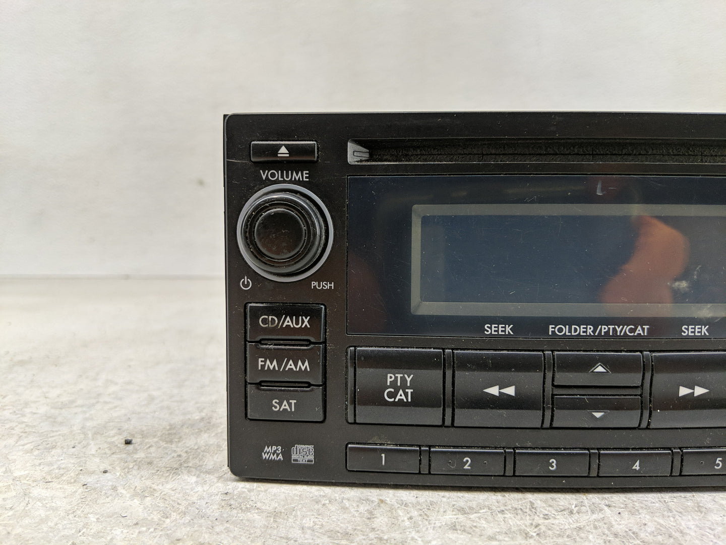 2012 Subaru Forester Radio AM FM Cd Player Receiver Replacement P/N:86201SC620 Fits OEM Used Auto Parts - Oemusedautoparts1.