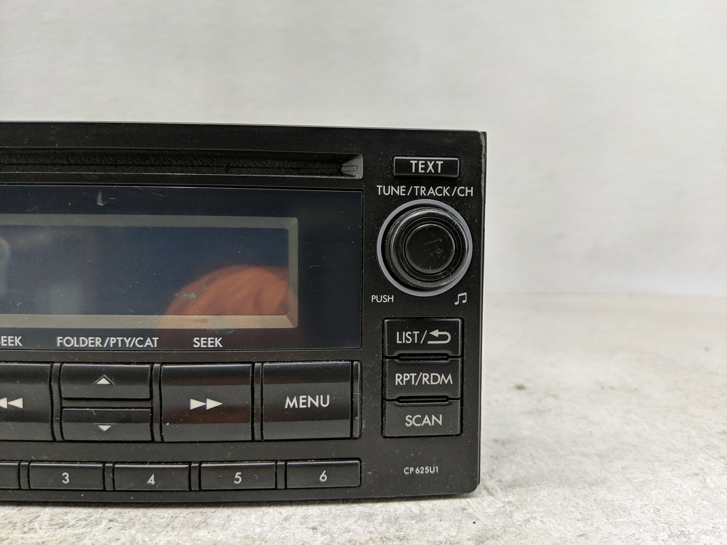 2012 Subaru Forester Radio AM FM Cd Player Receiver Replacement P/N:86201SC620 Fits OEM Used Auto Parts - Oemusedautoparts1.