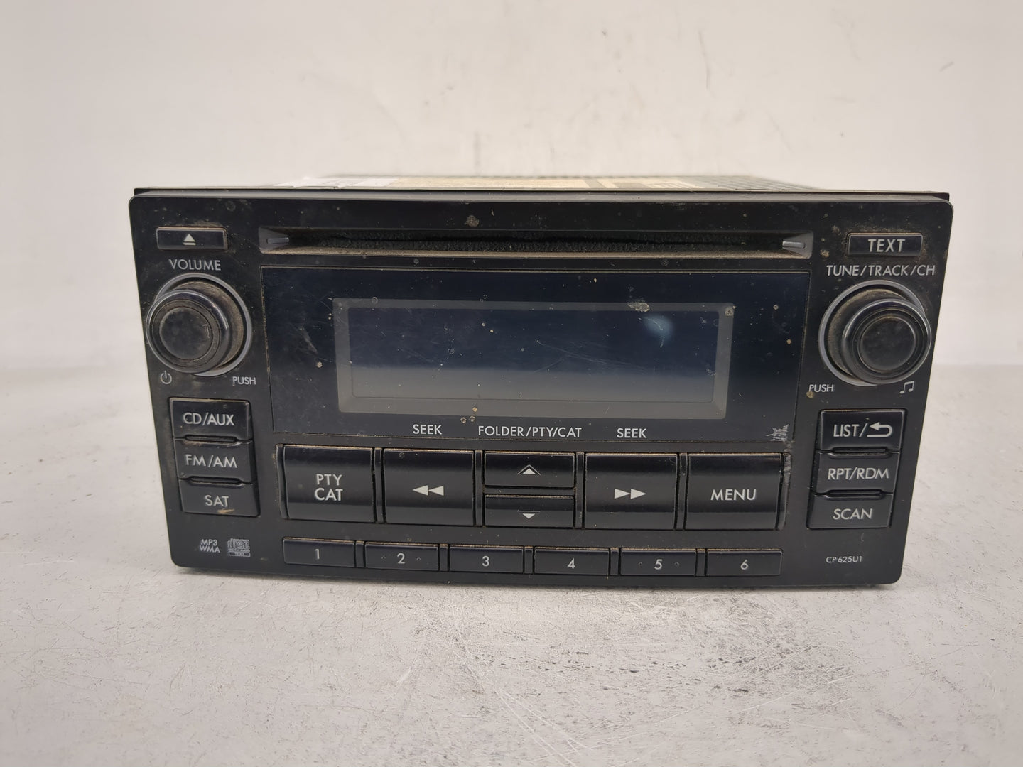 2012 Subaru Forester Radio AM FM Cd Player Receiver Replacement P/N:86201SC620 Fits OEM Used Auto Parts - Oemusedautoparts1.