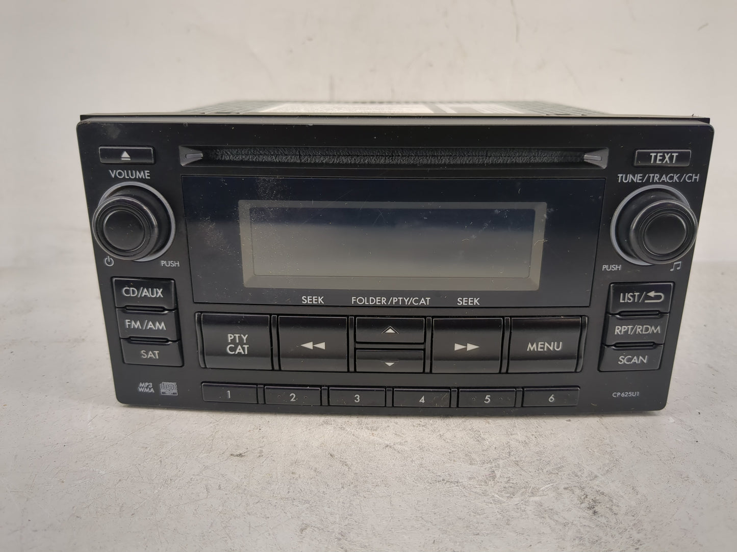 2012 Subaru Forester Radio AM FM Cd Player Receiver Replacement P/N:86201SC620 Fits OEM Used Auto Parts - Oemusedautoparts1.