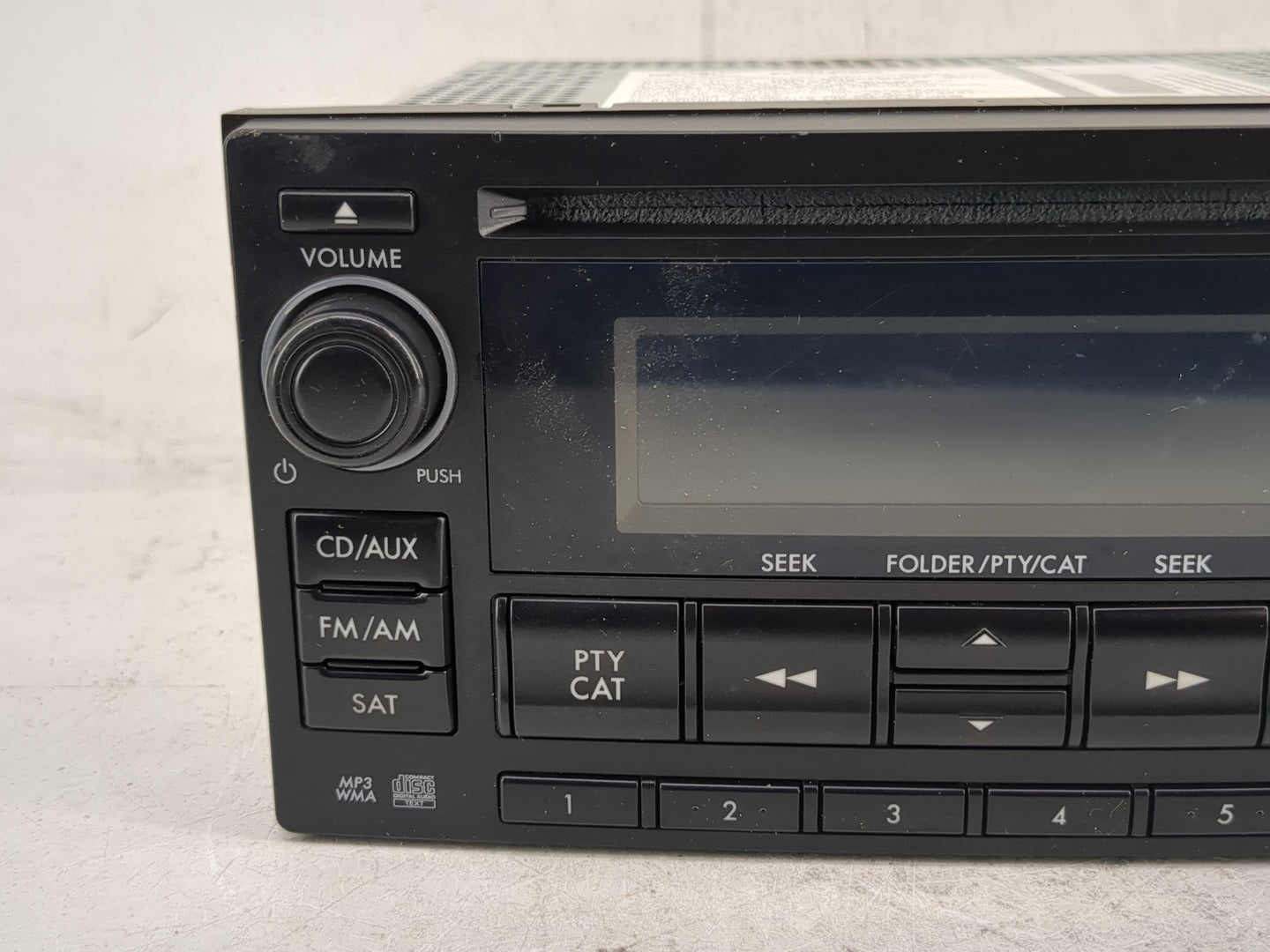 2012 Subaru Forester Radio AM FM Cd Player Receiver Replacement P/N:86201SC620 Fits OEM Used Auto Parts - Oemusedautoparts1.
