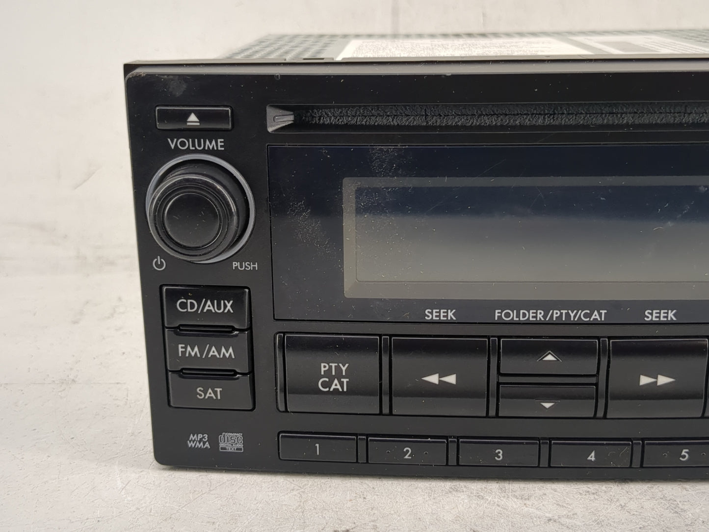2012 Subaru Forester Radio AM FM Cd Player Receiver Replacement P/N:86201SC620 Fits OEM Used Auto Parts - Oemusedautoparts1.