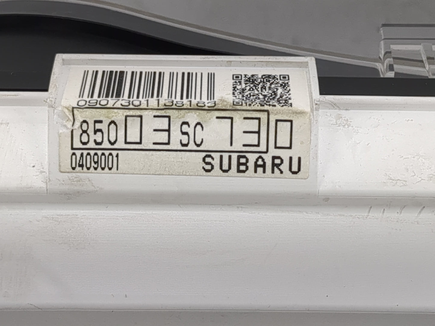 2012 Subaru Forester Instrument Cluster Speedometer Gauges P/N:85003SC730 Fits OEM Used Auto Parts - Oemusedautoparts1.com