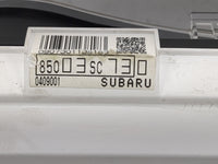 2012 Subaru Forester Instrument Cluster Speedometer Gauges P/N:85003SC730 Fits OEM Used Auto Parts - Oemusedautoparts1.com