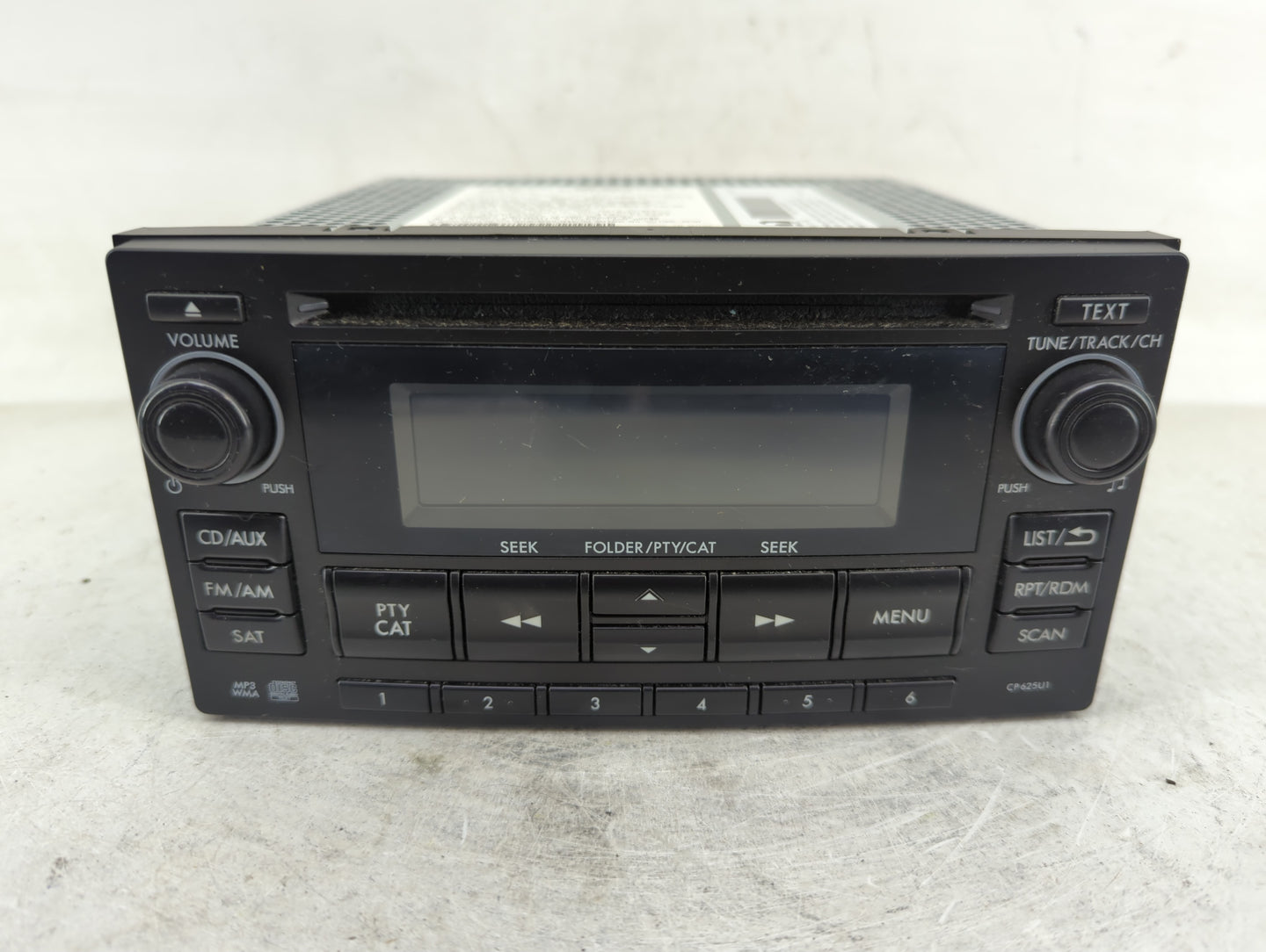 2012 Subaru Forester Radio AM FM Cd Player Receiver Replacement P/N:86201SC620 Fits OEM Used Auto Parts - Oemusedautoparts1.
