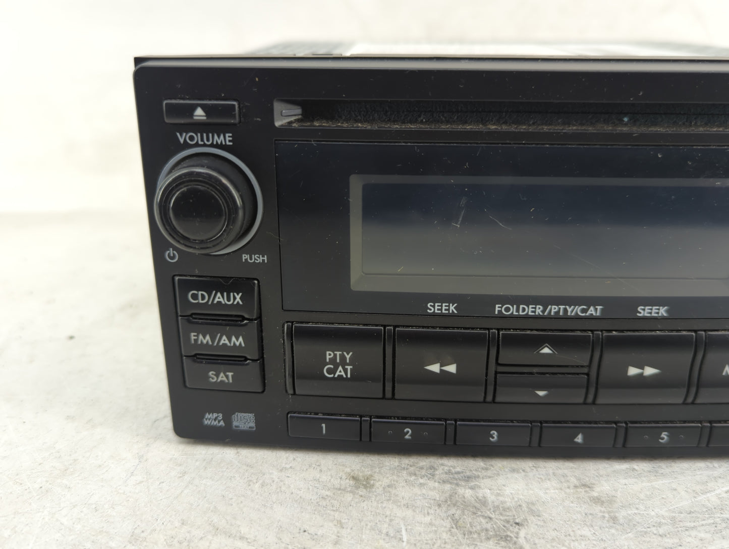 2012 Subaru Forester Radio AM FM Cd Player Receiver Replacement P/N:86201SC620 Fits OEM Used Auto Parts - Oemusedautoparts1.