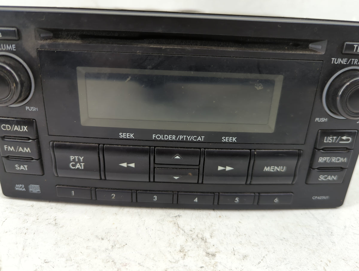 2009-2013 Subaru Forester Radio AM FM Cd Player Receiver Replacement P/N:86201SC620 Fits Fits 2009 2010 2011 2012 2013 OEM U