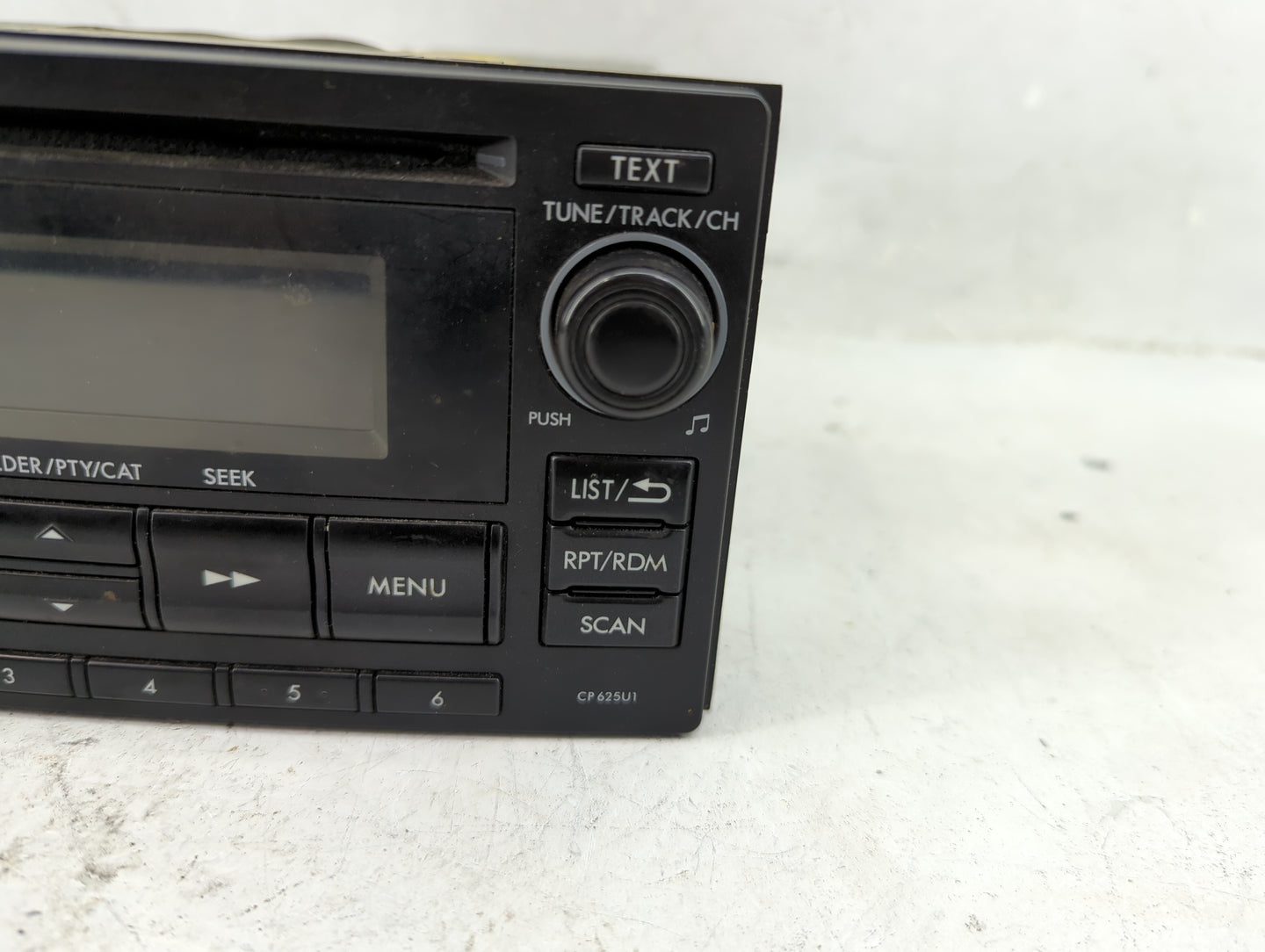 2012 Subaru Forester Radio AM FM Cd Player Receiver Replacement P/N:86201SC620 Fits OEM Used Auto Parts - Oemusedautoparts1.