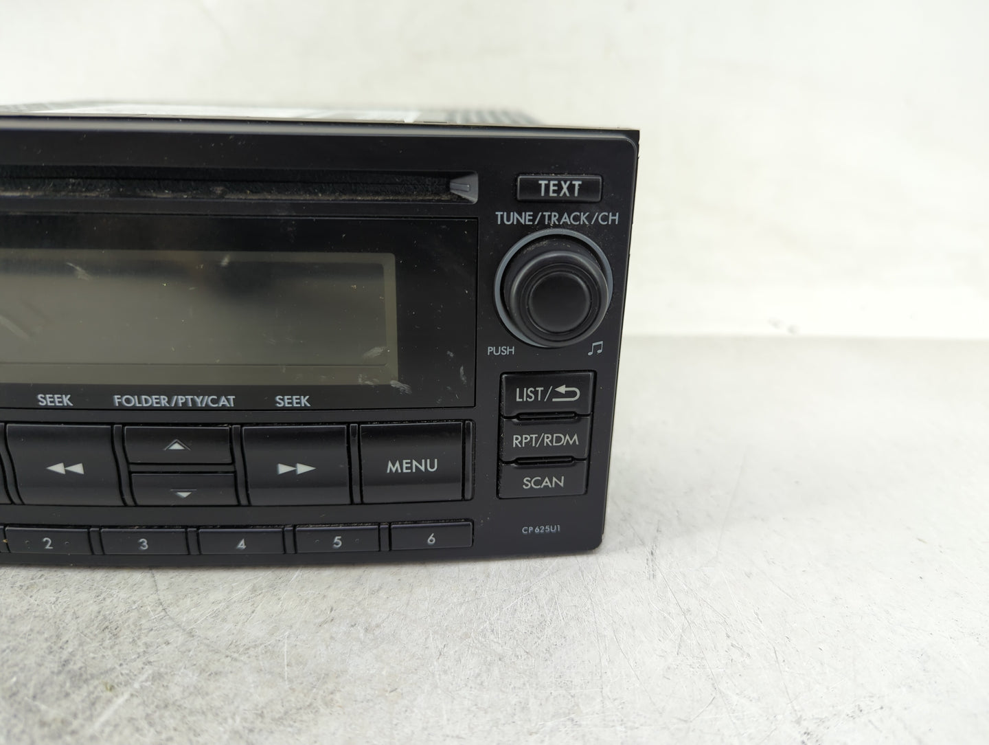 2012 Subaru Forester Radio AM FM Cd Player Receiver Replacement P/N:86201SC620 Fits OEM Used Auto Parts - Oemusedautoparts1.