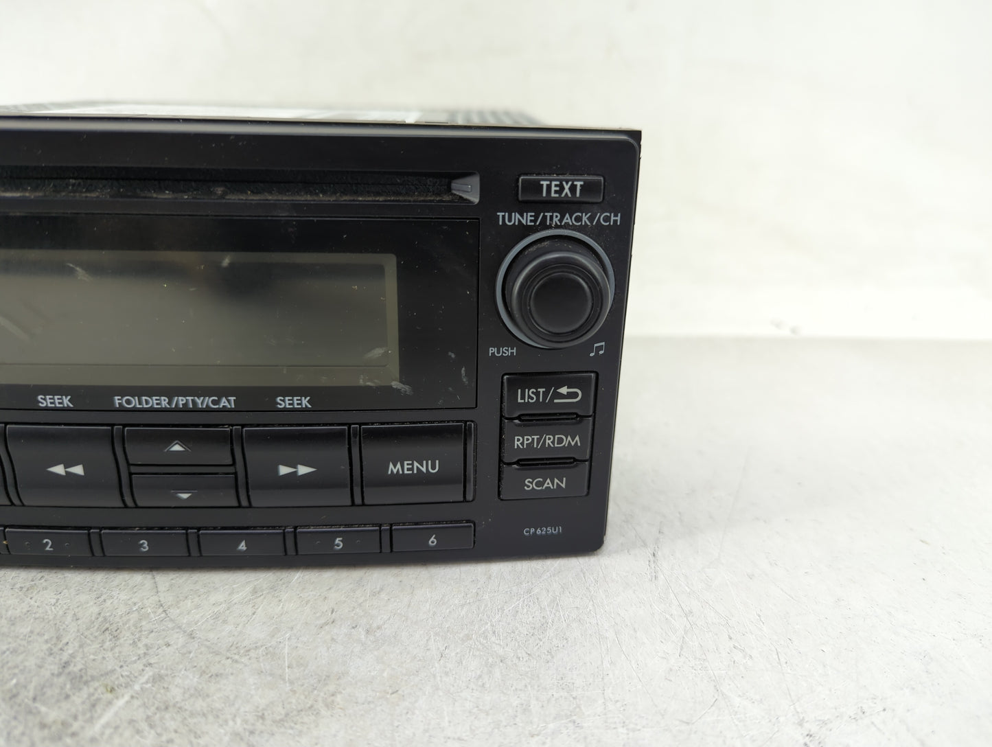 2012 Subaru Forester Radio AM FM Cd Player Receiver Replacement P/N:86201SC620 Fits OEM Used Auto Parts - Oemusedautoparts1.