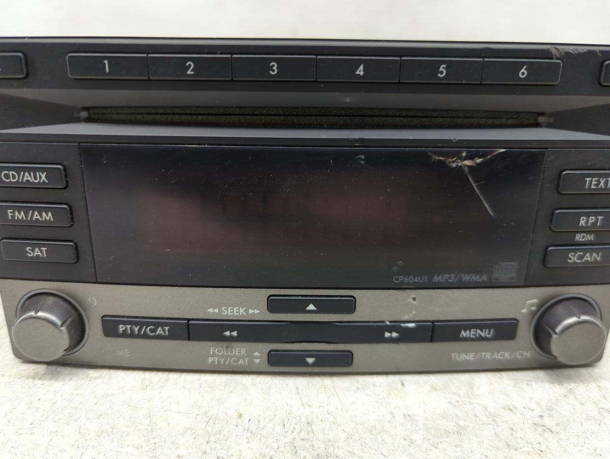 2009-2013 Subaru Forester Radio AM FM Cd Player Receiver Replacement P/N:86201SC601 Fits Fits 2009 2010 2011 2012 2013 OEM U