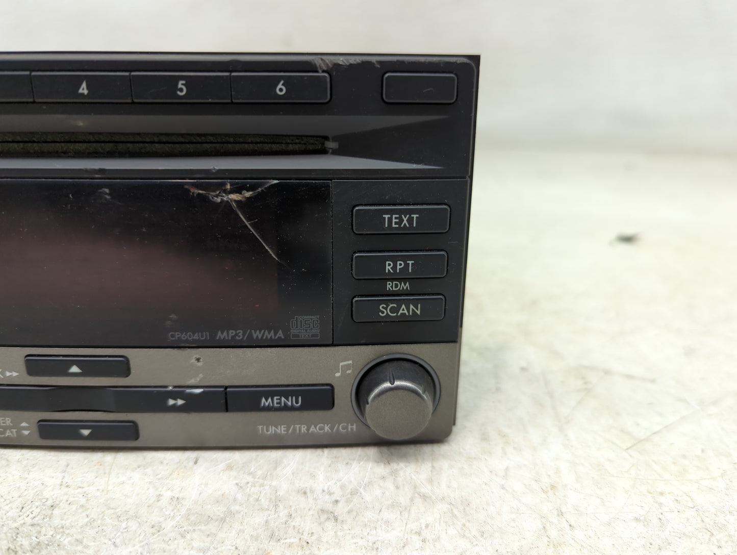 2012 Subaru Forester Radio AM FM Cd Player Receiver Replacement P/N:86201SC601 Fits OEM Used Auto Parts - Oemusedautoparts1.