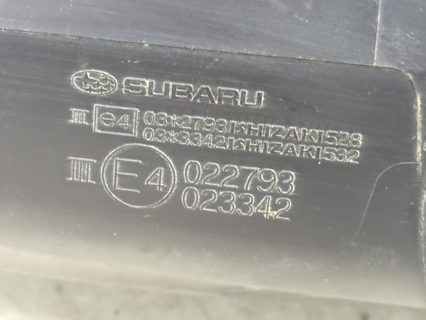 2012 Subaru Forester Driver Side View Mirror - Left Door Mirror OEM Used - Oemusedautoparts1.com