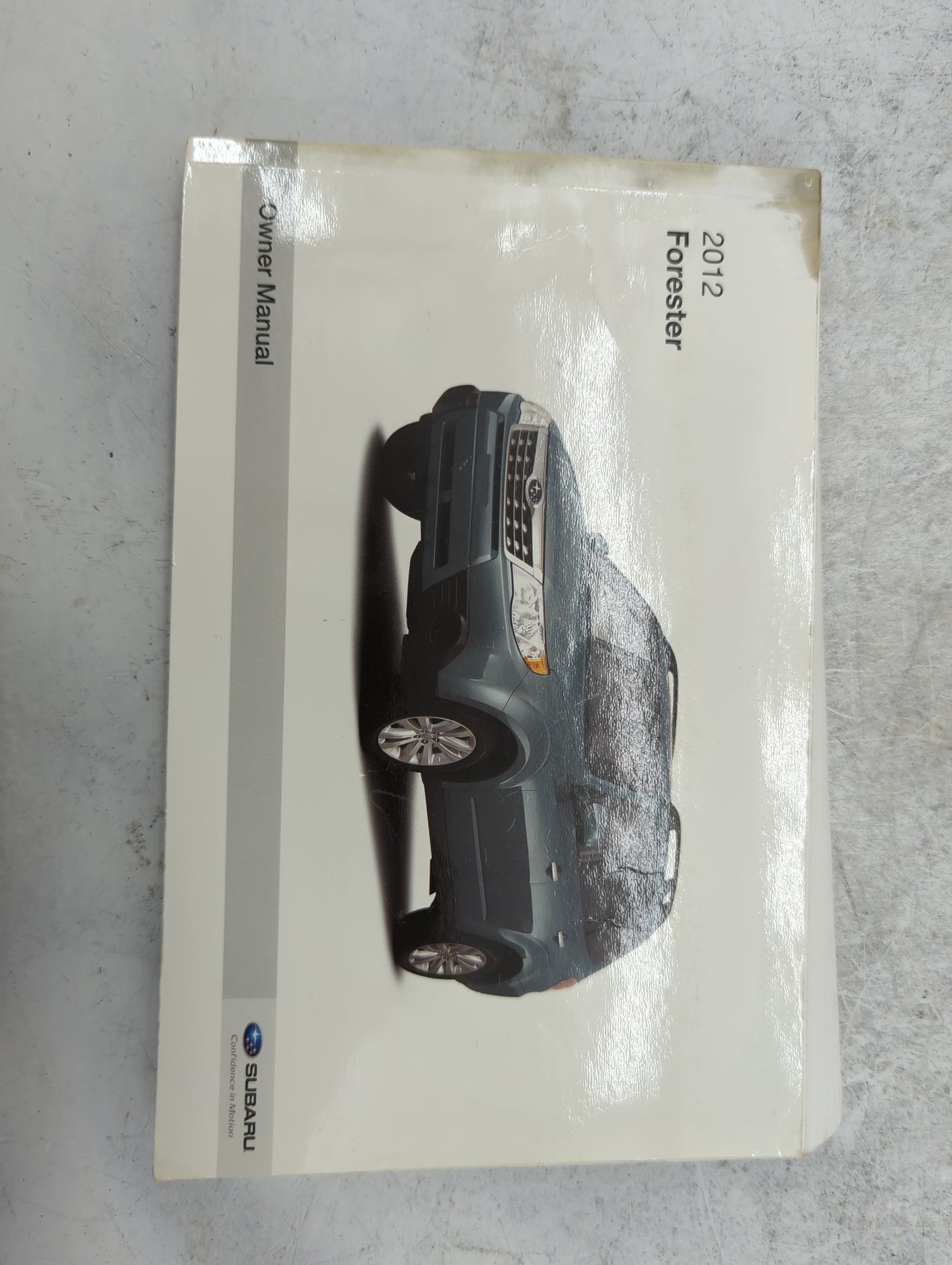 2012 Subaru Forester Owners Manual Book Guide P/N:A8170BE-A MSA5M1203A OEM Used Auto Parts - Oemusedautoparts1.com