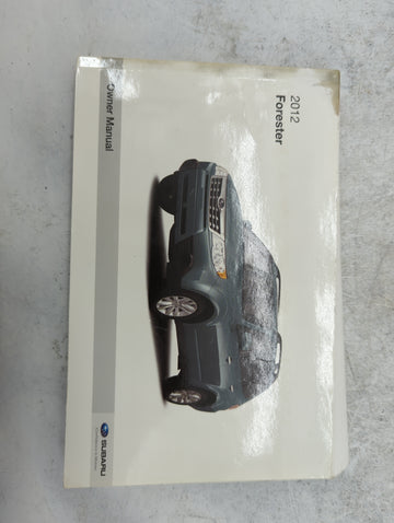 2012 Subaru Forester Owners Manual Book Guide P/N:A8170BE-A MSA5M1203A OEM Used Auto Parts