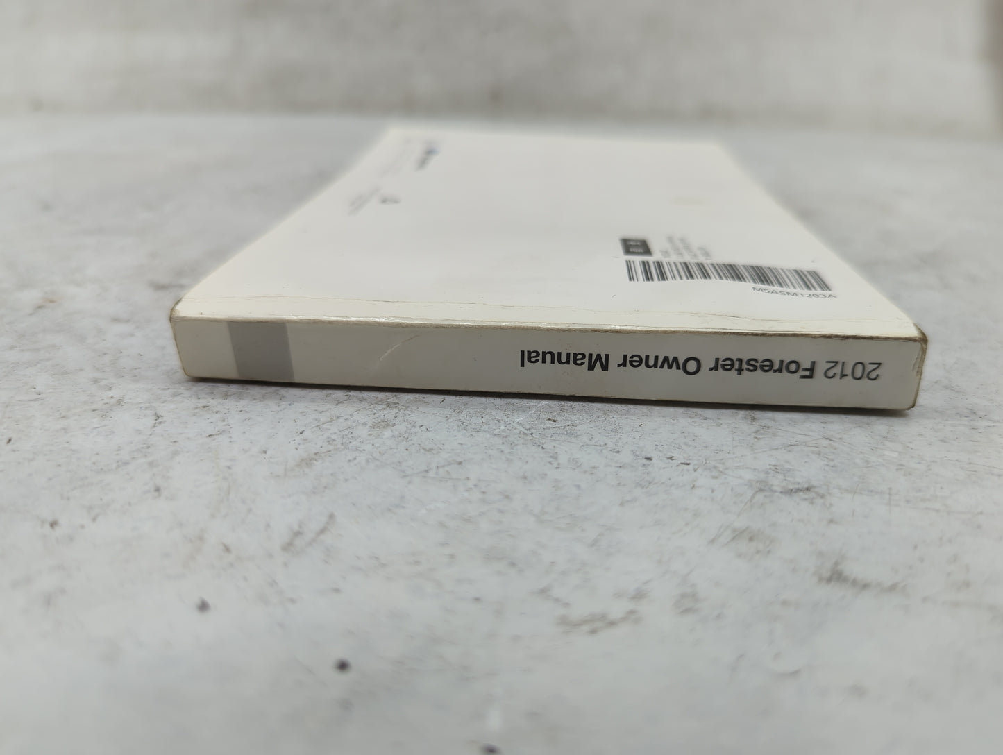 2012 Subaru Forester Owners Manual Book Guide P/N:A8170BE-A OEM Used Auto Parts - Oemusedautoparts1.com