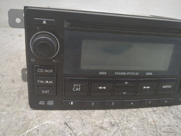 2009-2013 Subaru Forester Radio AM FM Cd Player Receiver Replacement P/N:CP625U1 290-0623-01 Fits Fits 2009 2010 2011 2012 2013 OEM Used Auto Parts