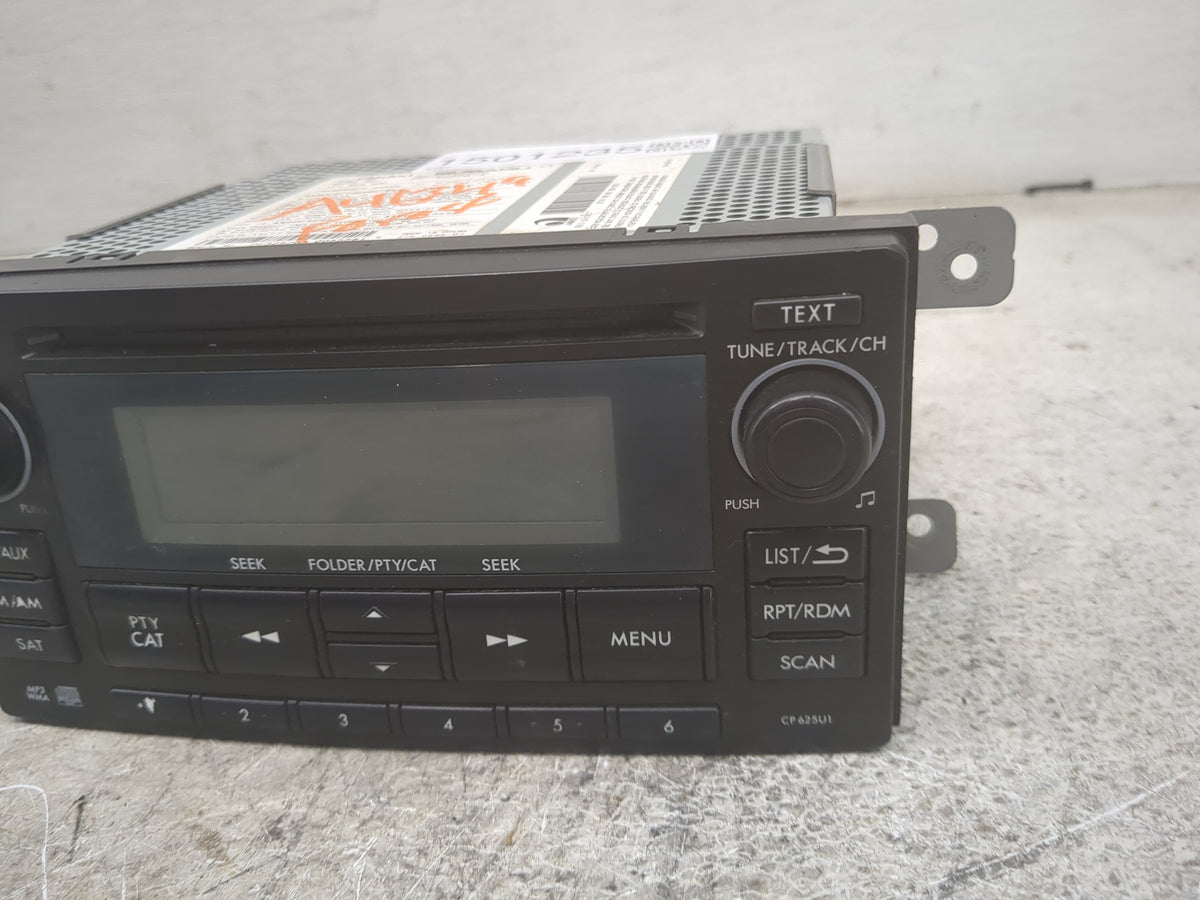 2012 Subaru Forester Radio AM FM Cd Player Receiver Replacement P/N:CP625U1 290-0623-01, CNC 16-8158, 276-0696-07 Fits OEM U