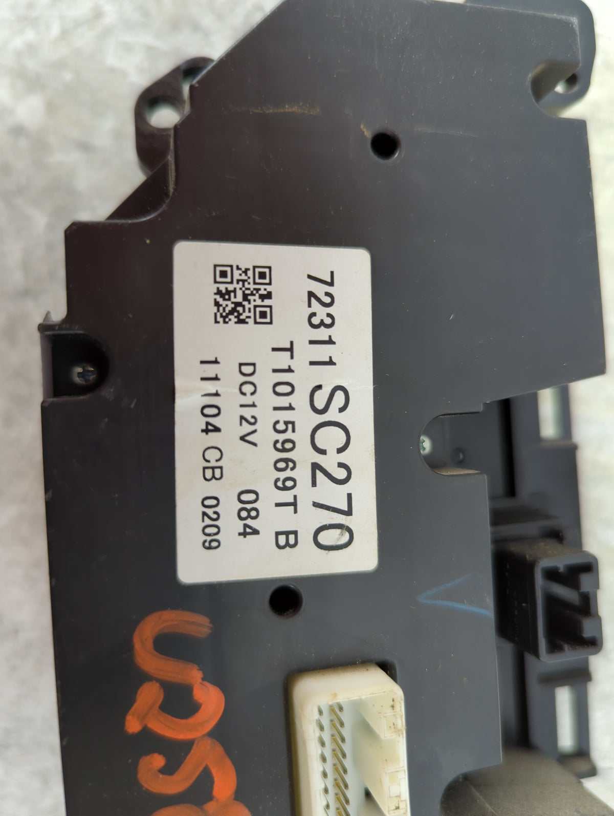 2012 Subaru Forester Climate Control Module Temperature AC/Heater Replacement P/N:72311SC270 T101596 9T B Fits OEM Used Auto