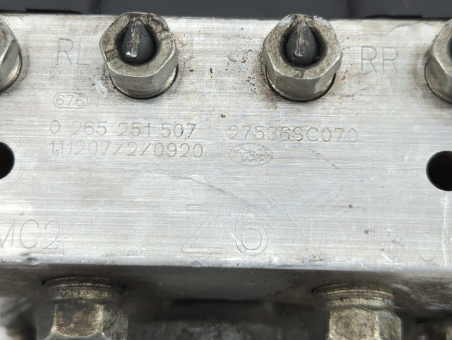 2011-2013 Subaru Forester ABS Pump Control Module Replacement P/N:0 265 251 507 27536SC070 Fits Fits 2011 2012 2013 OEM Used