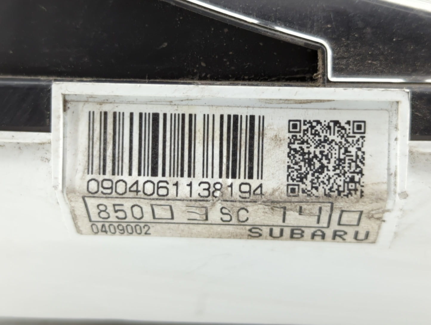 2012-2013 Subaru Forester Instrument Cluster Speedometer Gauges P/N:85003SC730 85003SC74, 85003SC740 Fits Fits 2012 2013 OEM