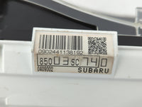 2012-2013 Subaru Forester Instrument Cluster Speedometer Gauges P/N:85003SC730 85003SC74, 85003SC740 Fits Fits 2012 2013 OEM