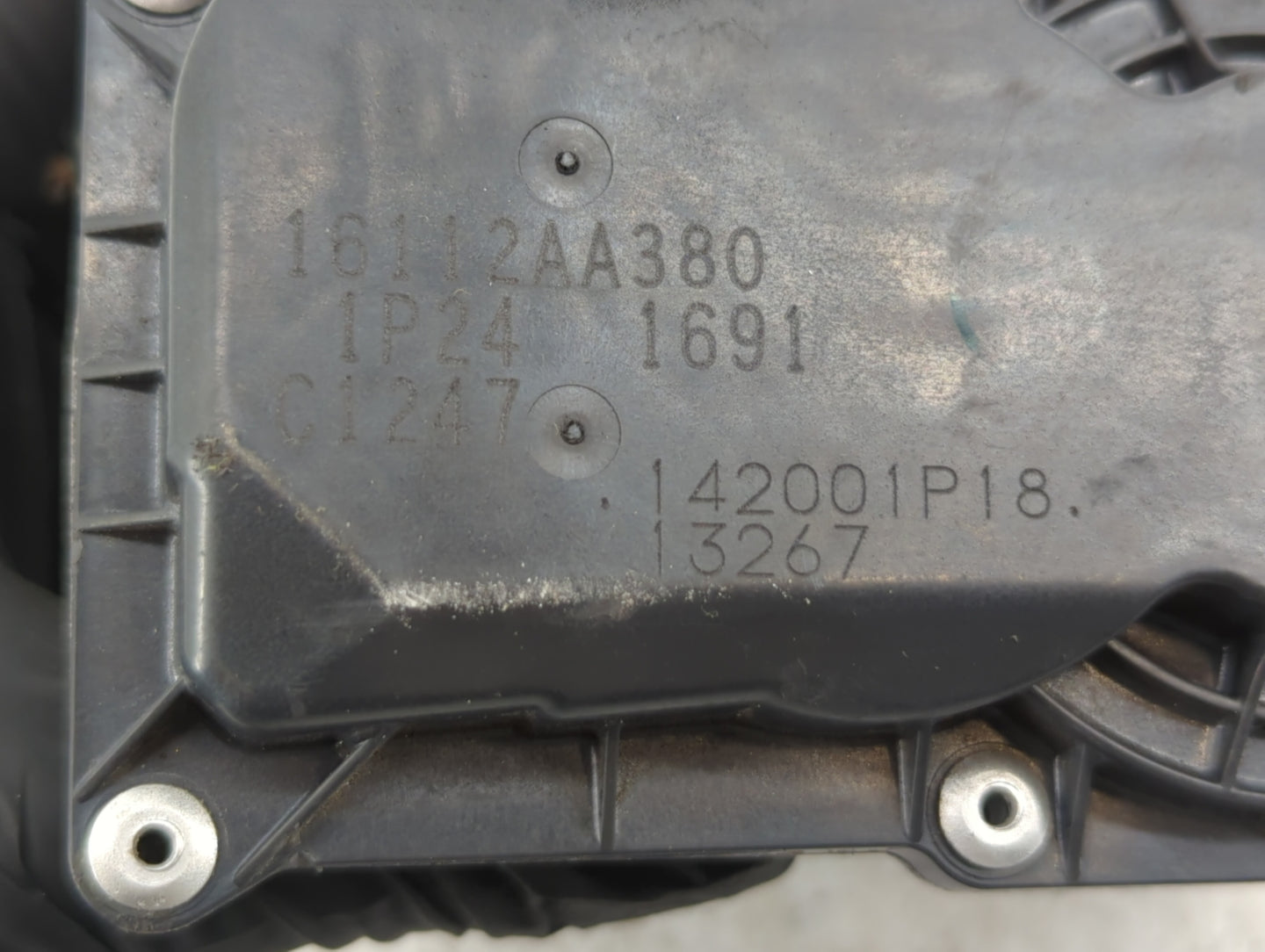 2011-2018 Subaru Forester Throttle Body P/N:16112AA380 Fits Fits 2011 2012 2013 2014 2015 2016 2017 2018 OEM Used Auto Parts