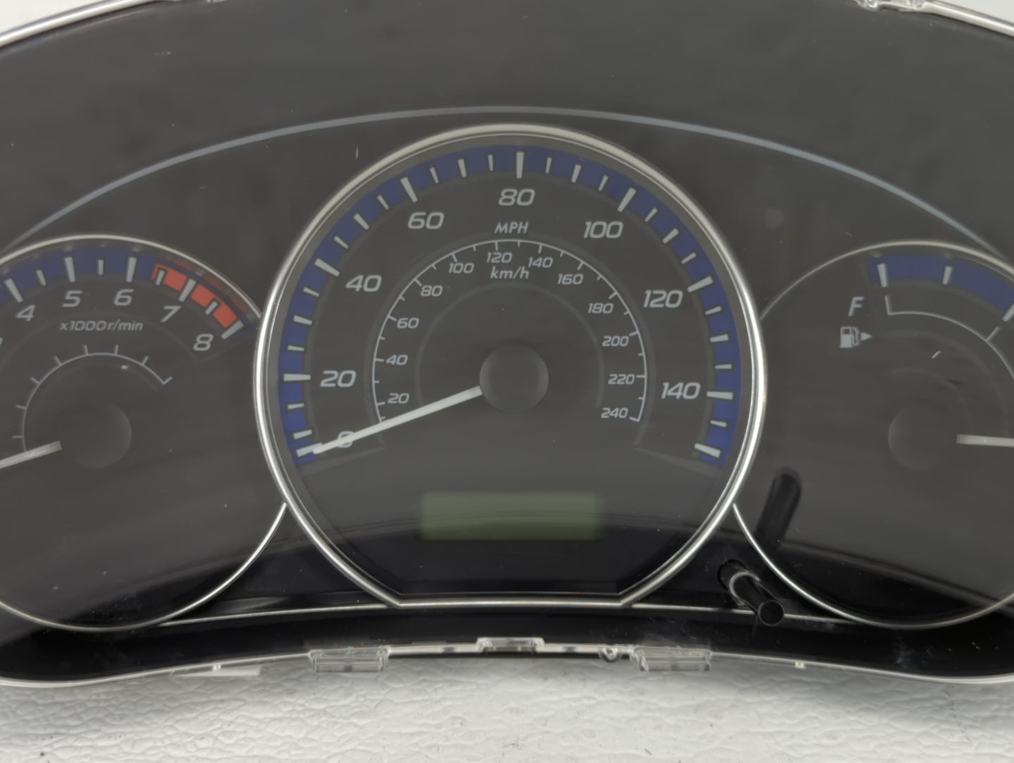 2012 Subaru Forester Instrument Cluster Speedometer Gauges P/N:85003SC730 85003SC74, 85003SC740 Fits OEM Used Auto Parts - O