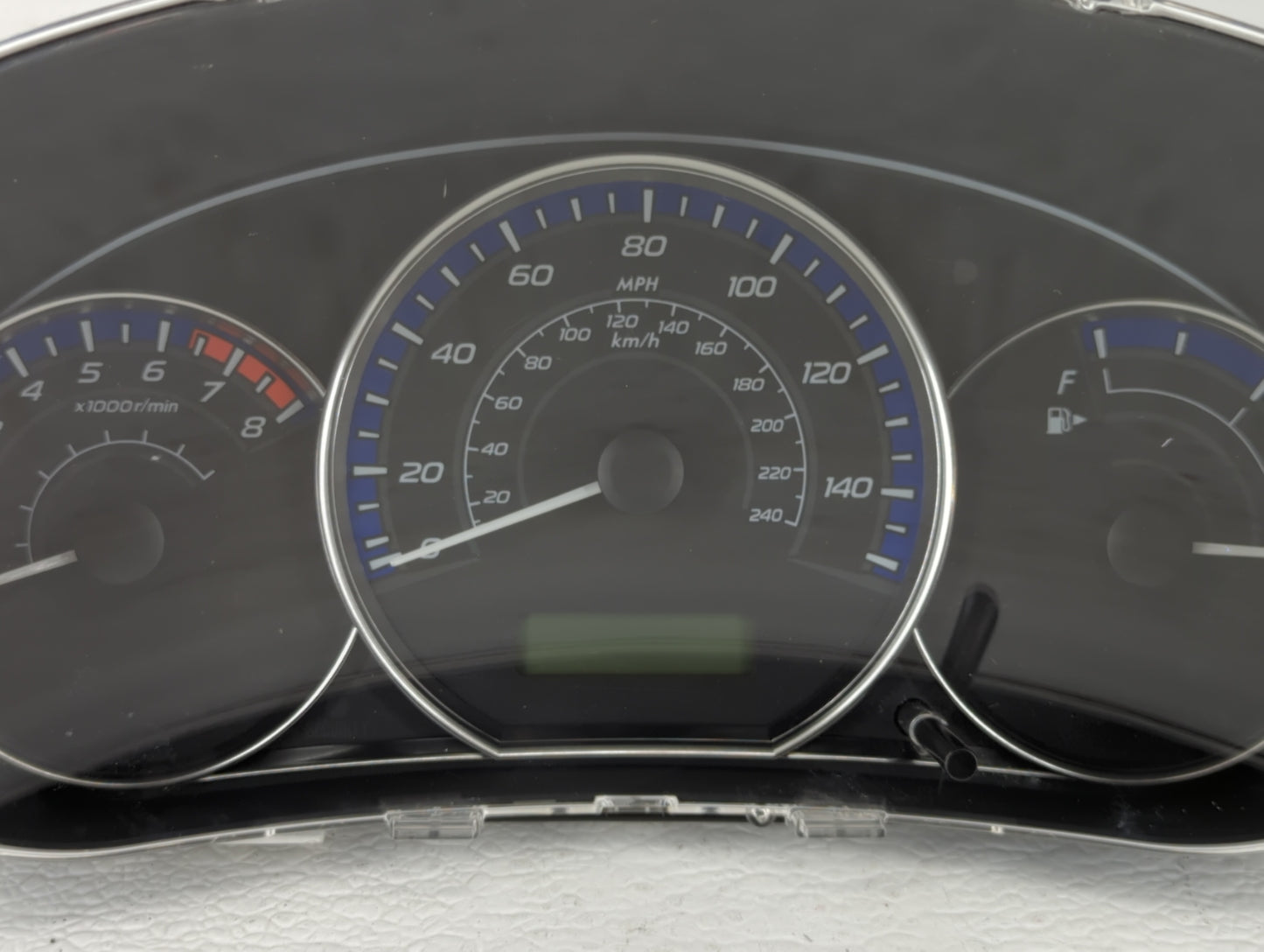 2012 Subaru Forester Instrument Cluster Speedometer Gauges P/N:85003SC730 85003SC74, 85003SC740 Fits OEM Used Auto Parts - O