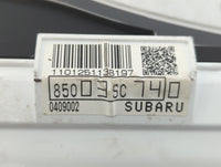 2012 Subaru Forester Instrument Cluster Speedometer Gauges P/N:85003SC740 Fits OEM Used Auto Parts - Oemusedautoparts1.com