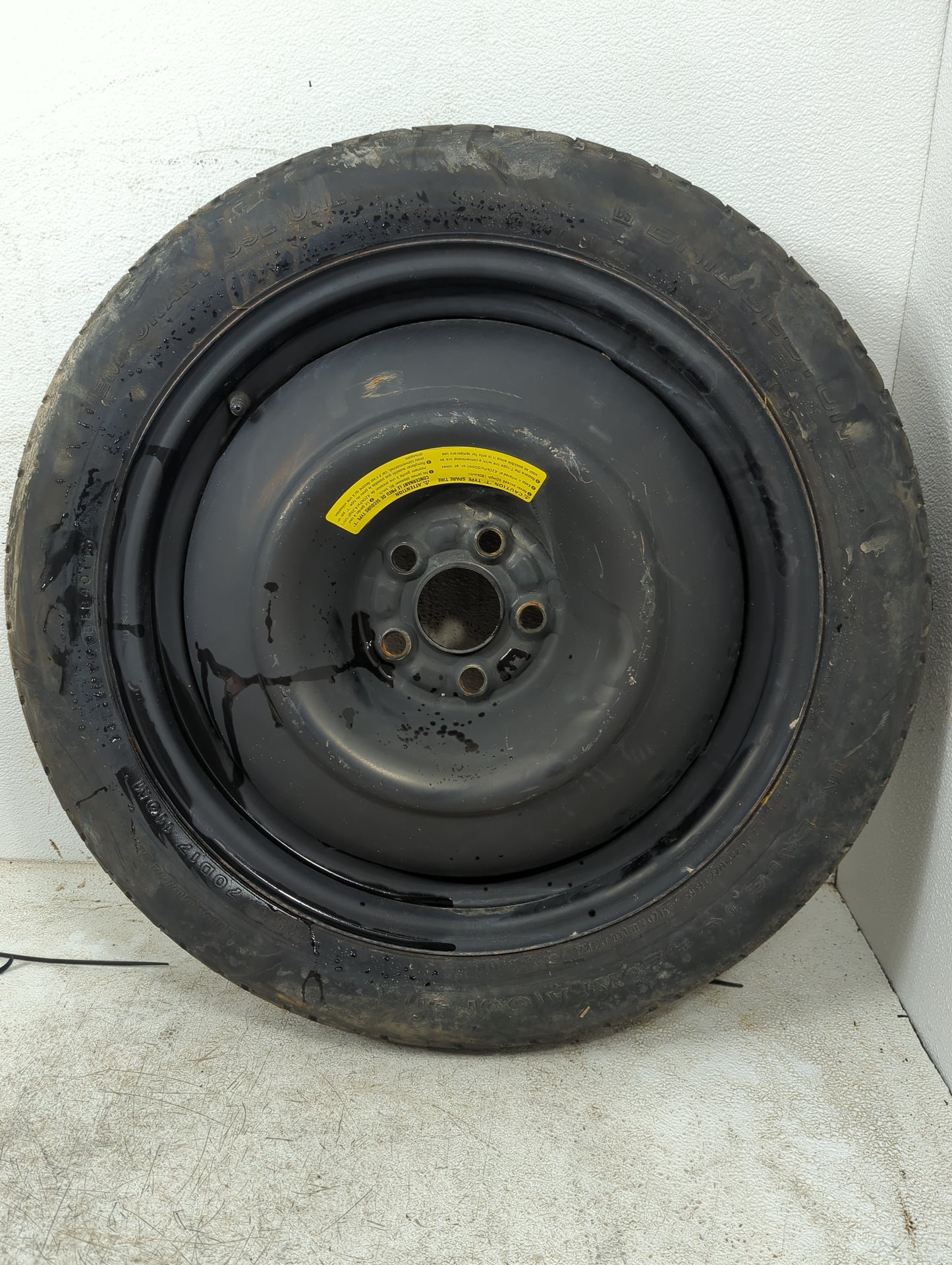2012 Subaru Forester Spare Donut Tire Wheel Rim Oem - Oemusedautoparts1.com