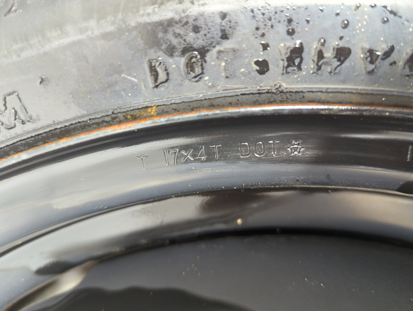 2012 Subaru Forester Spare Donut Tire Wheel Rim Oem - Oemusedautoparts1.com