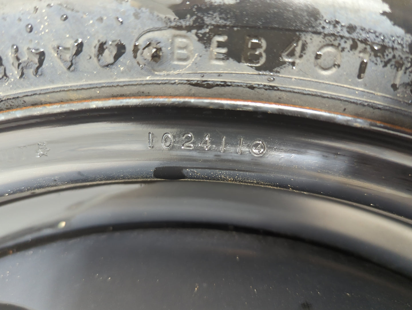 2012 Subaru Forester Spare Donut Tire Wheel Rim Oem - Oemusedautoparts1.com