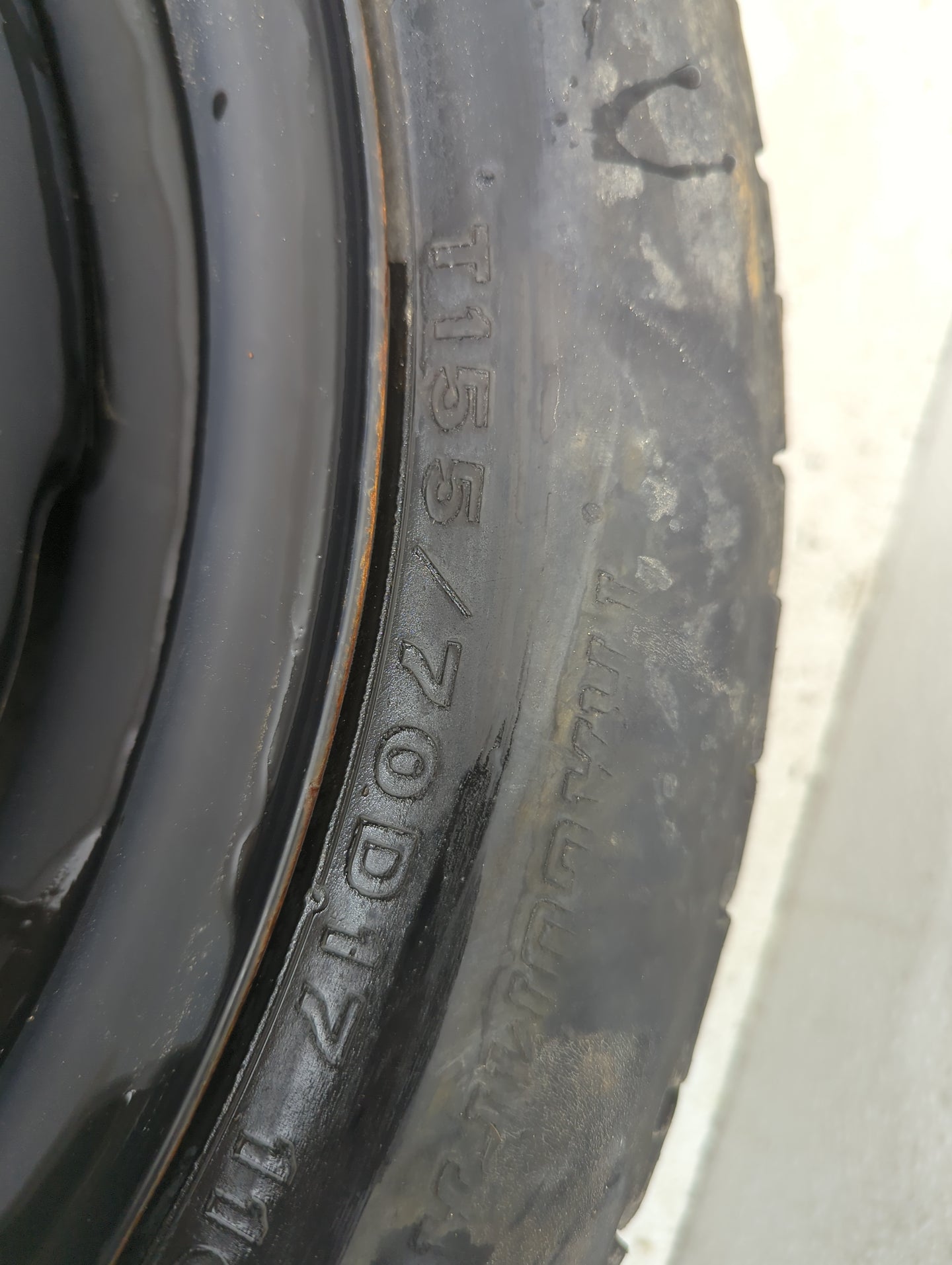 2012 Subaru Forester Spare Donut Tire Wheel Rim Oem - Oemusedautoparts1.com