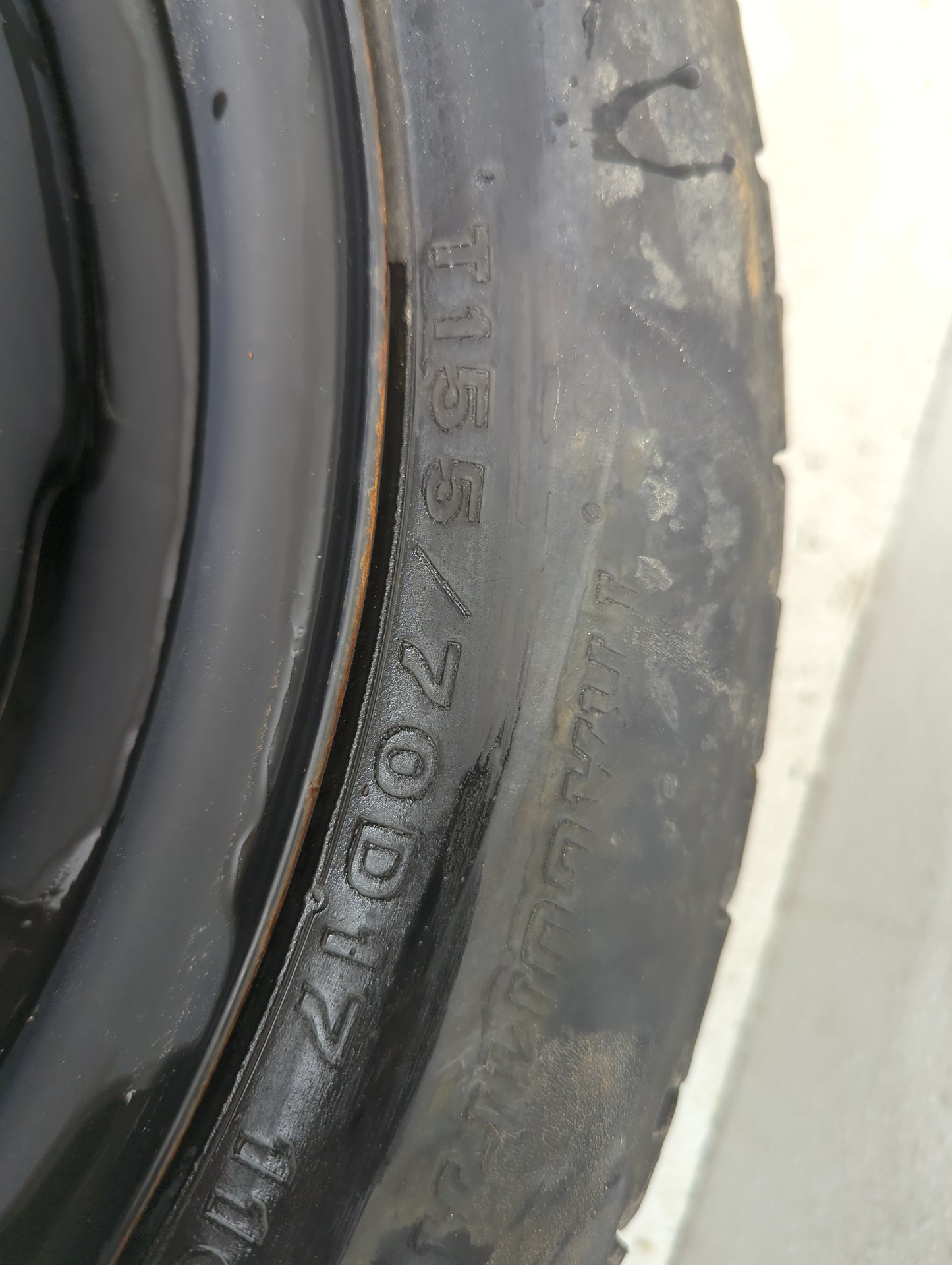 2012 Subaru Forester Spare Donut Tire Wheel Rim Oem - Oemusedautoparts1.com