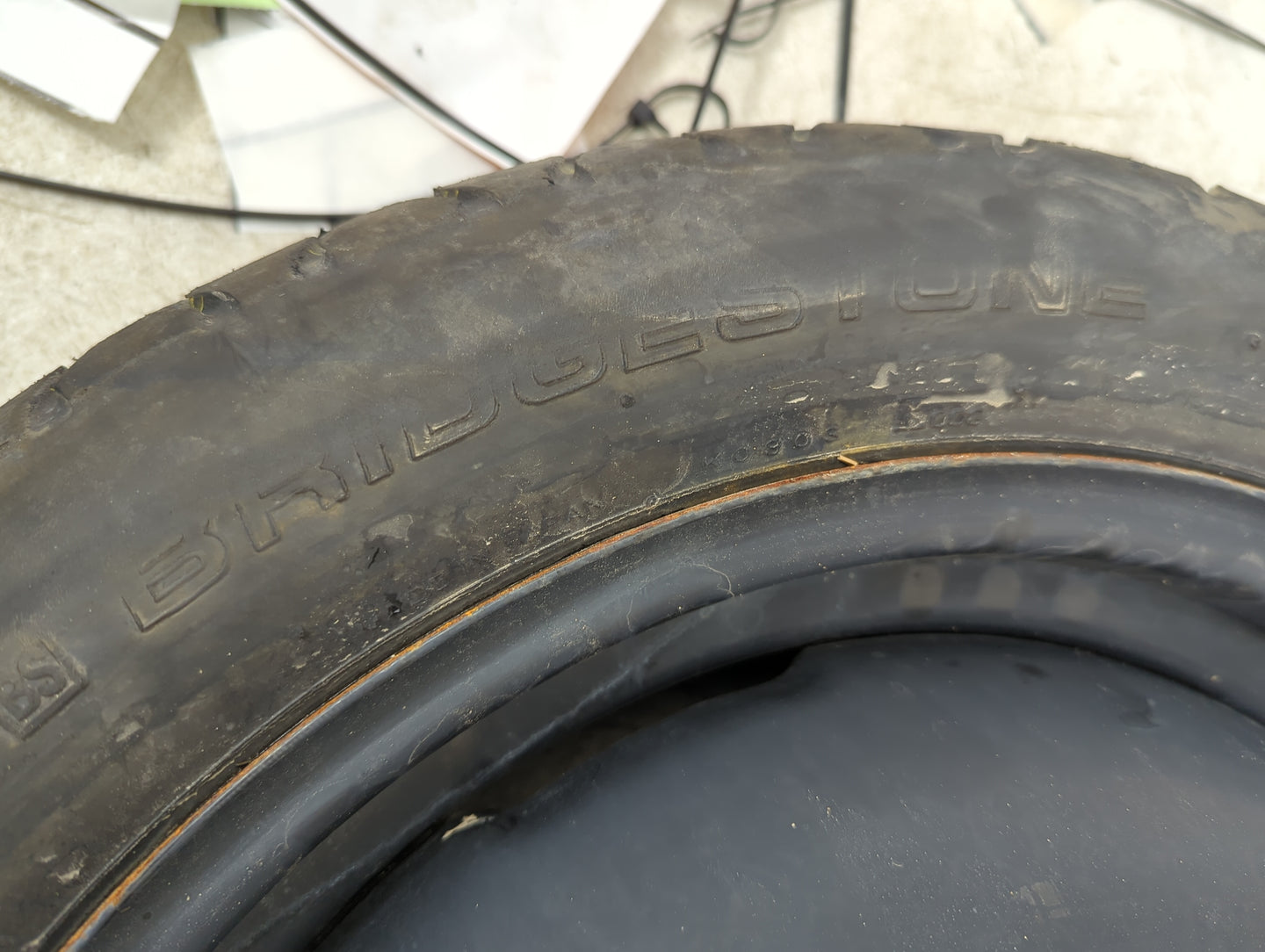 2012 Subaru Forester Spare Donut Tire Wheel Rim Oem - Oemusedautoparts1.com