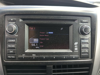 compare product 2012 Subaru Forester Radio AM FM Cd Player Receiver Replacement Fits OEM Used Auto Parts