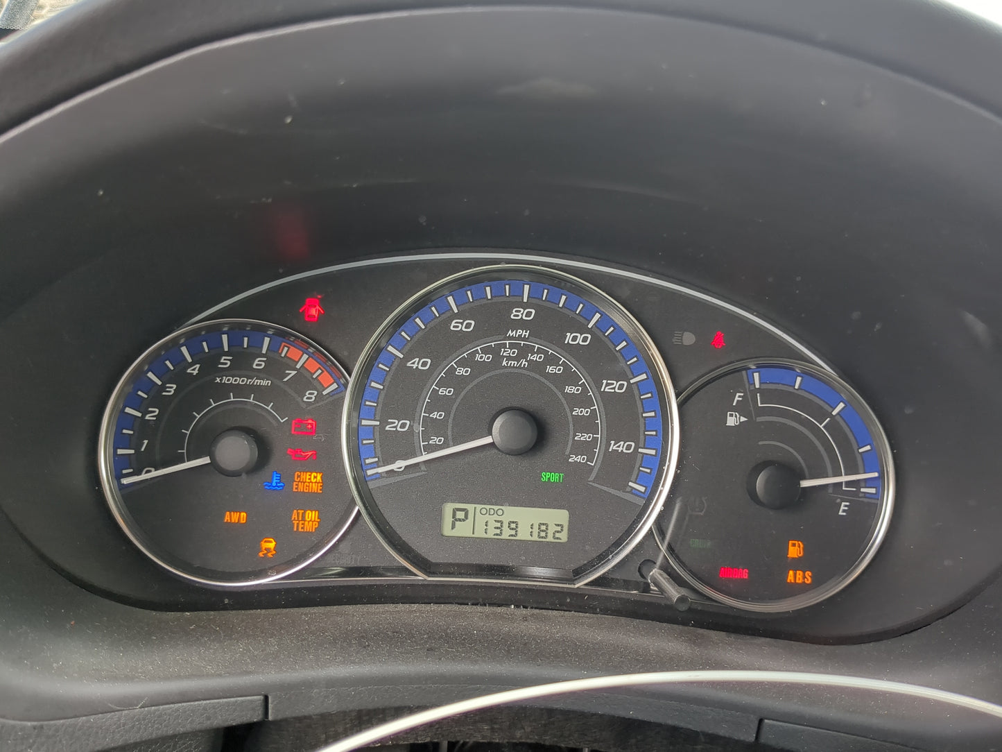 2012 Subaru Forester Instrument Cluster Speedometer Gauges Fits OEM Used Auto Parts - Oemusedautoparts1.com