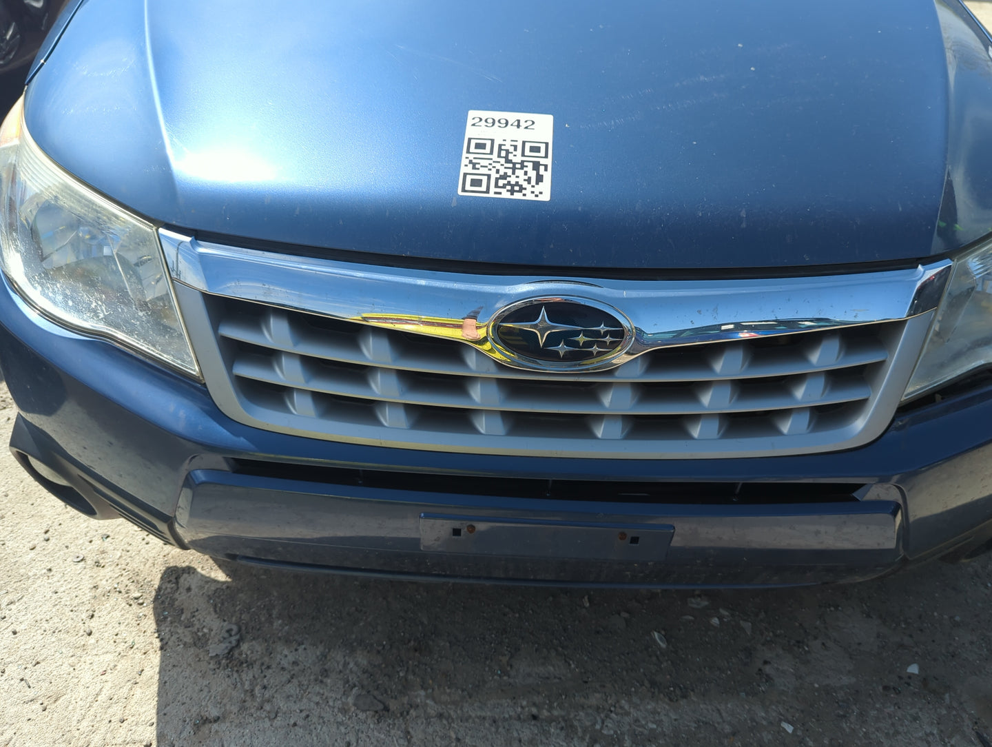 2012 Subaru Forester Front Grille Bumper Not Included - Oemusedautoparts1.com