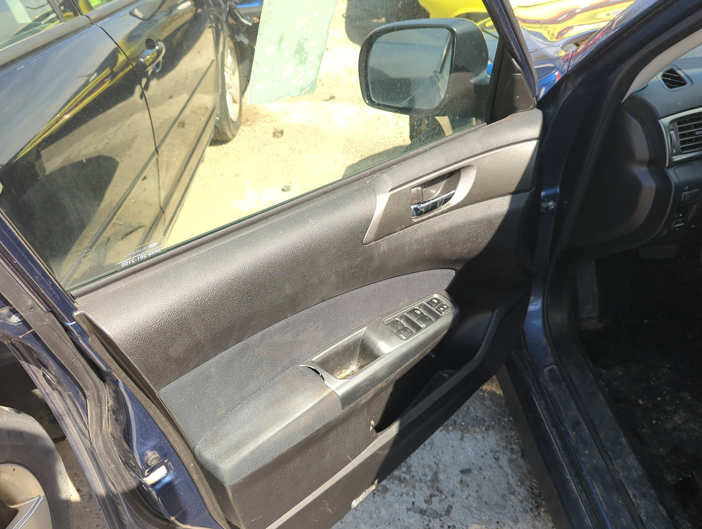 2012 Subaru Forester Front Left Driver Interior Door Panel Trim - Oemusedautoparts1.com