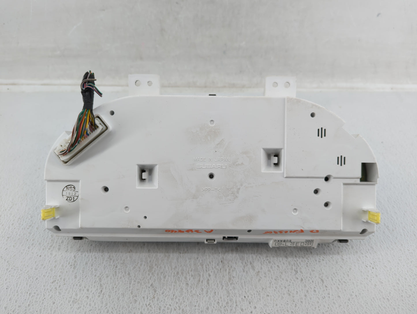2012 Subaru Forester Instrument Cluster Speedometer Gauges P/N:85003 SC740 Fits OEM Used Auto Parts - Oemusedautoparts1.com