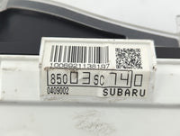 2012 Subaru Forester Instrument Cluster Speedometer Gauges P/N:0409002 1006921138197 Fits OEM Used Auto Parts - Oemusedautop
