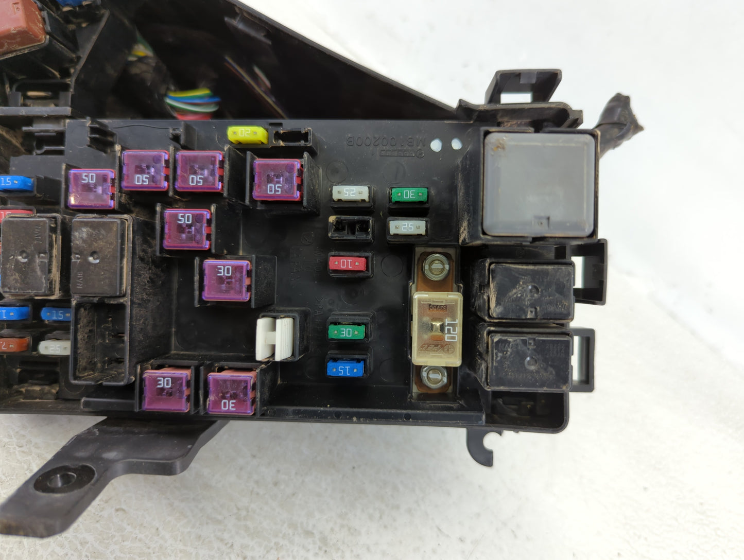 2010-2013 Subaru Forester Fusebox Fuse Box Panel Relay Module P/N:MB100200B Fits Fits 2010 2011 2012 2013 OEM Used Auto Part
