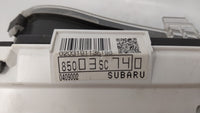 2012-2013 Subaru Forester Instrument Cluster Speedometer Gauges P/N:85003SC74 Fits Fits 2012 2013 OEM Used Auto Parts - Oemu