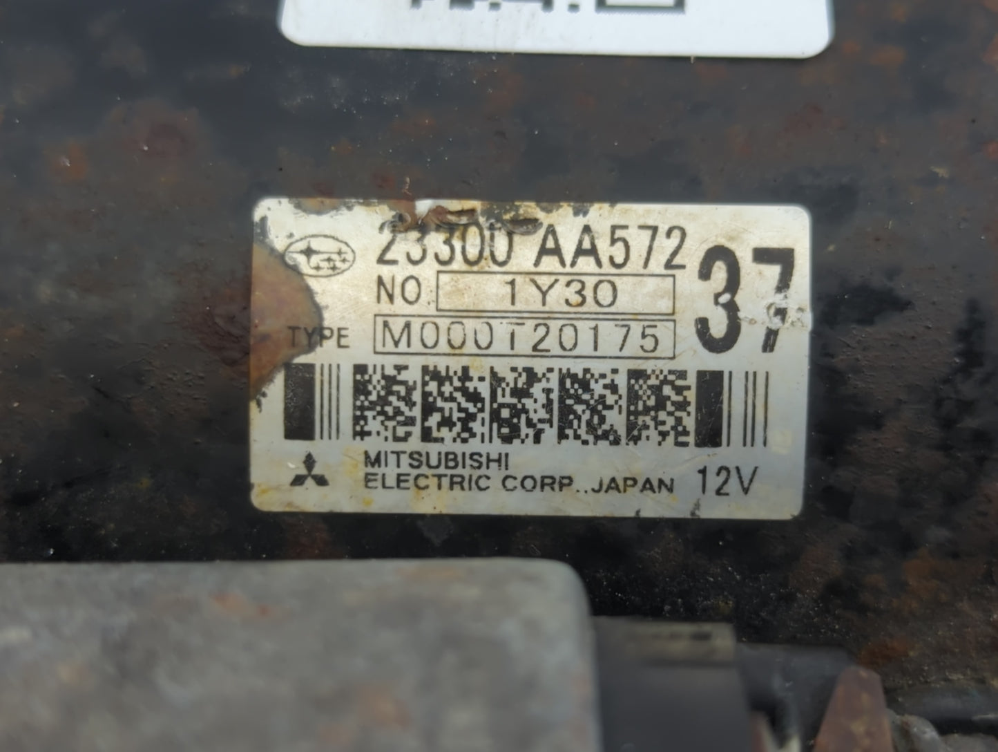 2009-2018 Subaru Forester Car Starter Motor Solenoid OEM P/N:M000T20175 23300 AA572 Fits OEM Used Auto Parts - Oemusedautopa