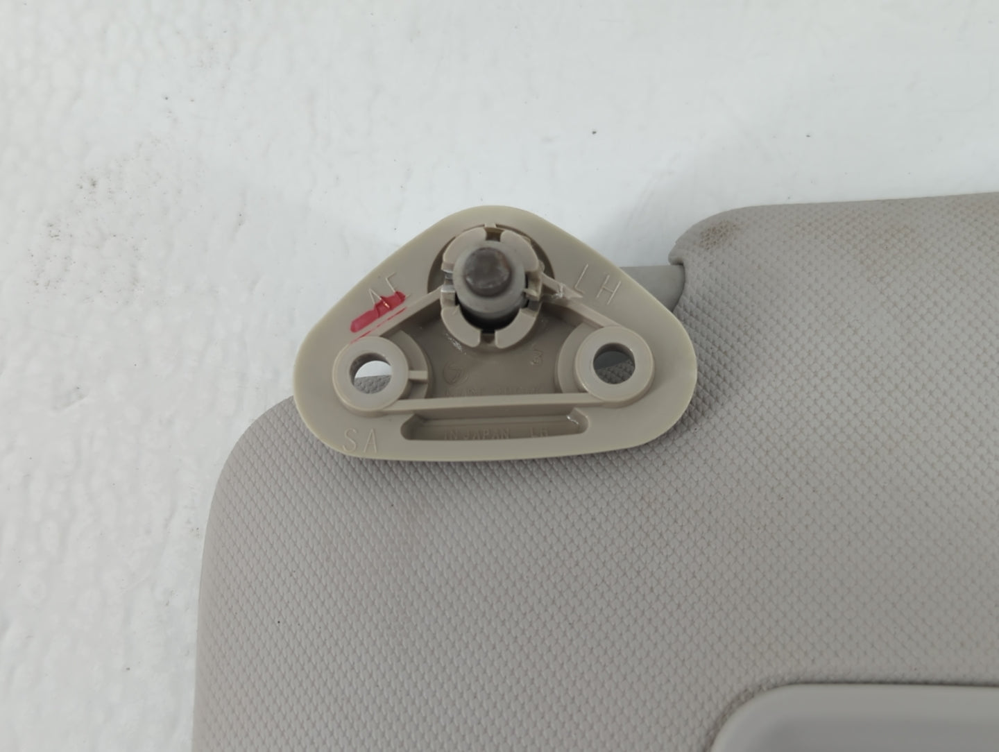 2012 Subaru Forester Sun Visor Shade Replacement Driver Left Mirror Fits OEM Used Auto Parts - Oemusedautoparts1.com
