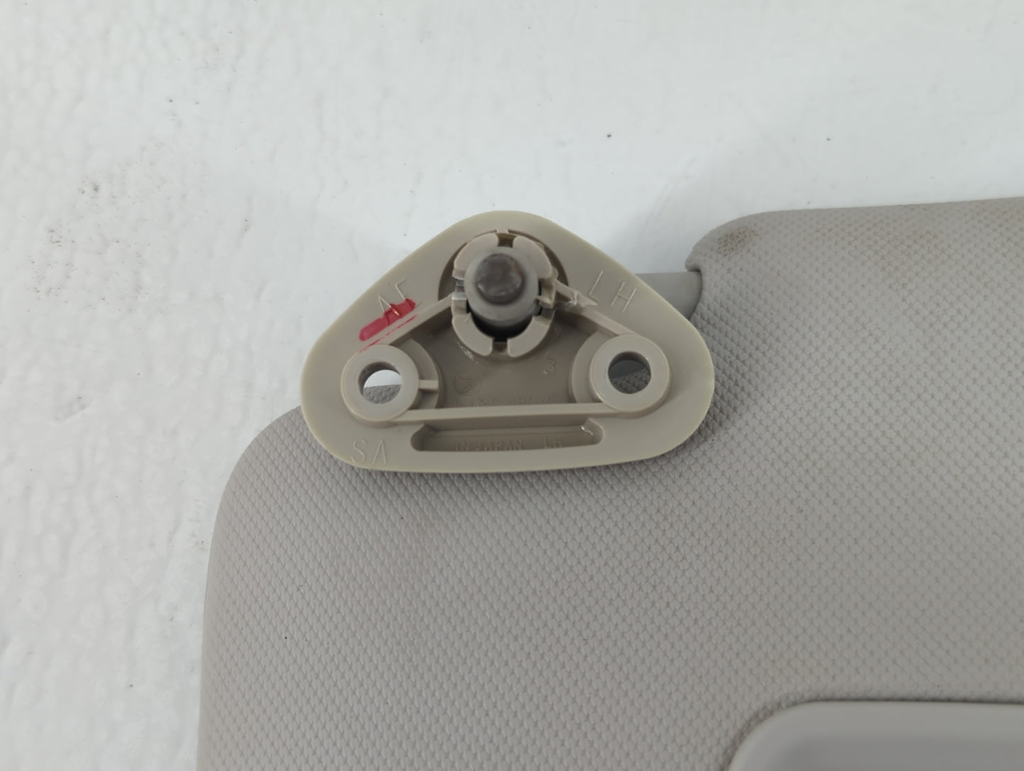 2012 Subaru Forester Sun Visor Shade Replacement Driver Left Mirror Fits OEM Used Auto Parts - Oemusedautoparts1.com